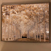 Framed Print Avenue Of Trees 120 X 90 cm, perfect for use in any living space