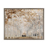 Framed Print Avenue Of Trees 120 X 90cm nature inspired canvas