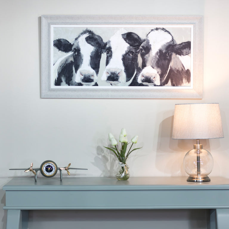Framed Print Dairy Dolls 95 X 47 Cm