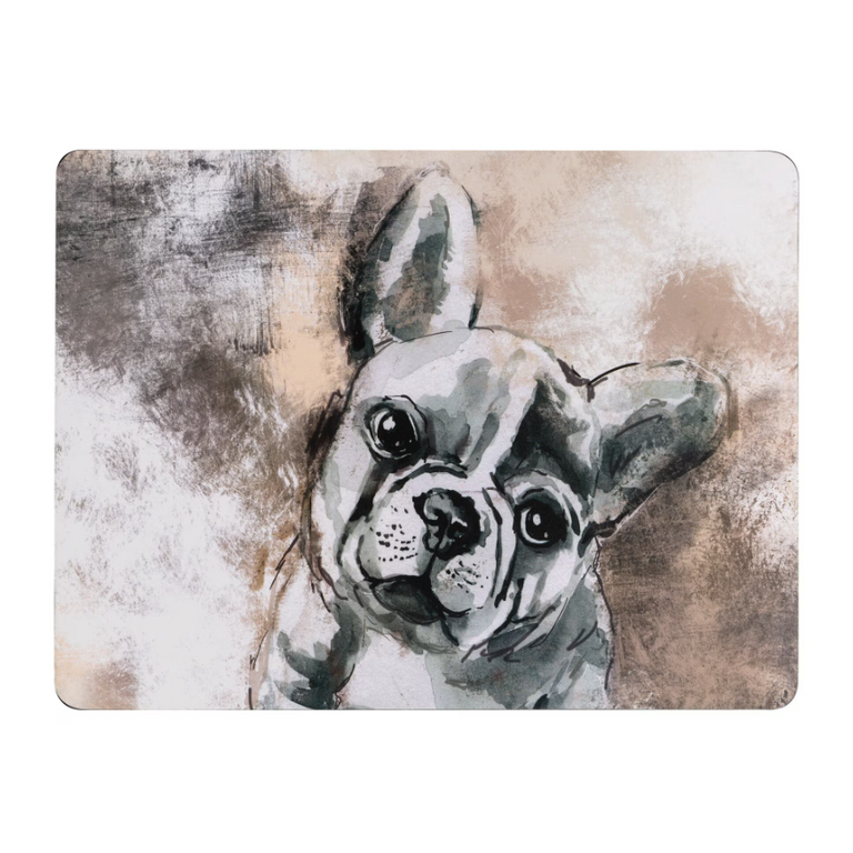 Denby French Bull Dog Placemats Pack of 6