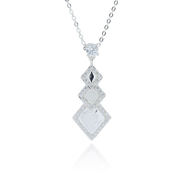 Hanging Diamonds Necklace