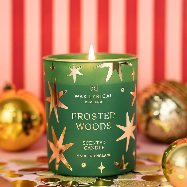 Frosted Woods Medium Scented Candle