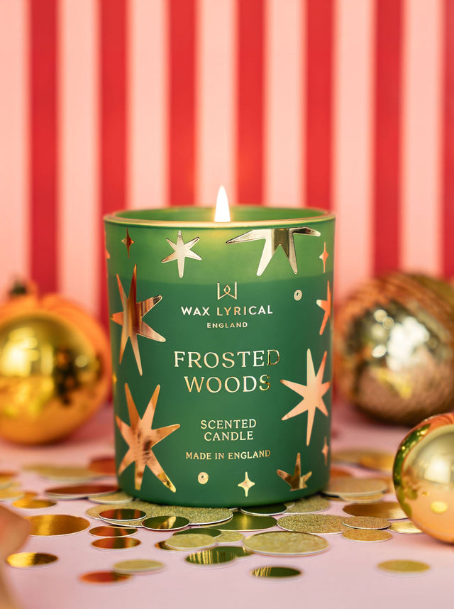 Frosted Woods Medium Scented Candle