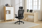 Fulton Office Chair Black life style picture from the back