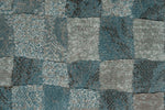 Galleria Rug 063 0984 4249 close view picture of the checkered pattern