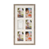 Decorative 3D collage frame in rustic oak finish