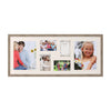 Decorative 3D collage frame in rustic oak finish