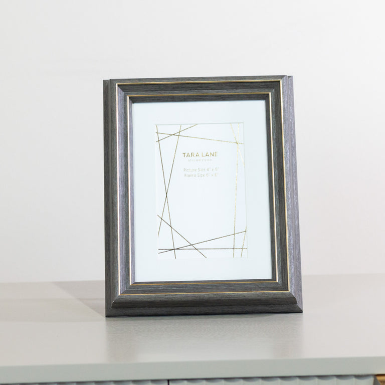 Gallery Photo Frame 4 x 6 Gold Ridge