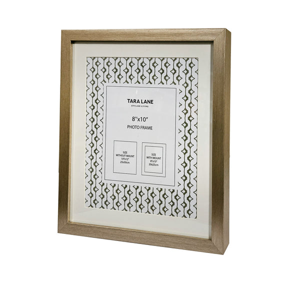 Champagne photo frame with flexible display options