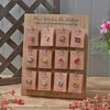 Garden Birds Mini Wooden Brooch
