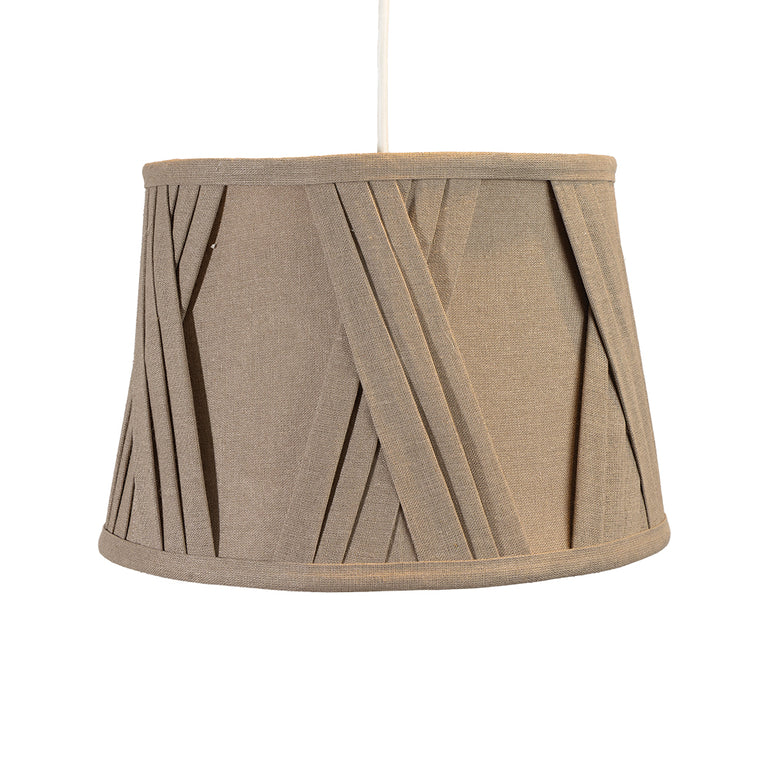 Gathered Linen Shade