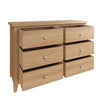 Functional chest of drawers with ample storage.