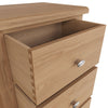 Neat and tidy living made simple with this tall chest.