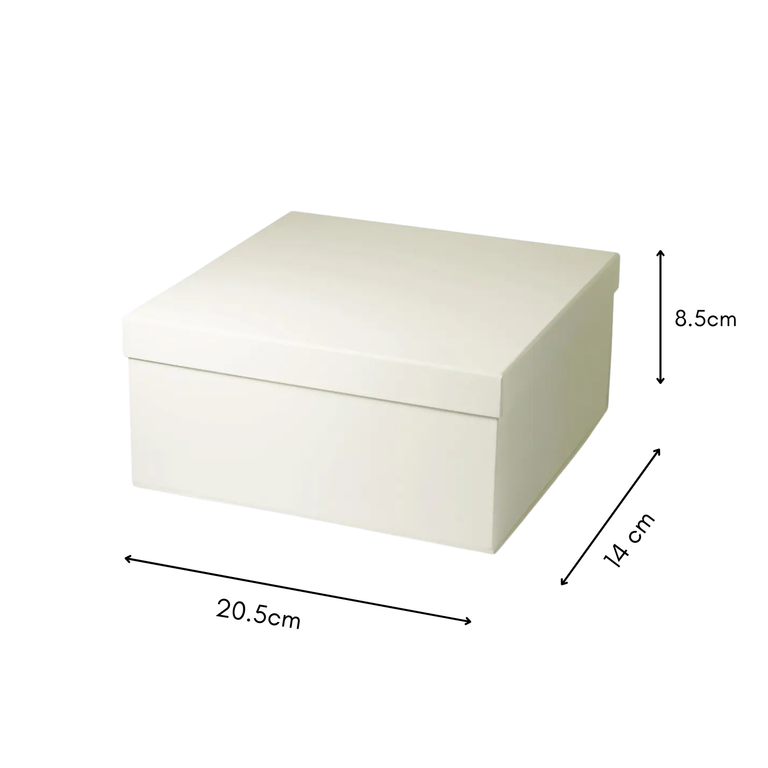 Gift Box With a Tropical Floral Print 8.5×20.5×14 cm - Gift Boxes Collection