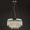 Giovana 5 Light Pendant Polished Chrome picture on the dark background