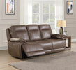 Glenwood 3 Seater Sofa Electric Recliner Chestnut  life style photo