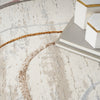 Nourison Glitz Rug GLZ01 Ivory Multicolor close-up iew picture of the pattern design