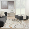 Nourison Glitz Rug GLZ01 Ivory Multicolor life style picture