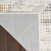 Nourison Glitz Rug GLZ04 Ivory Multicolor with a cotton backing