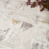 Nourison Glitz Rug GLZ04 Ivory Multicolor close-up view picture of the patter design