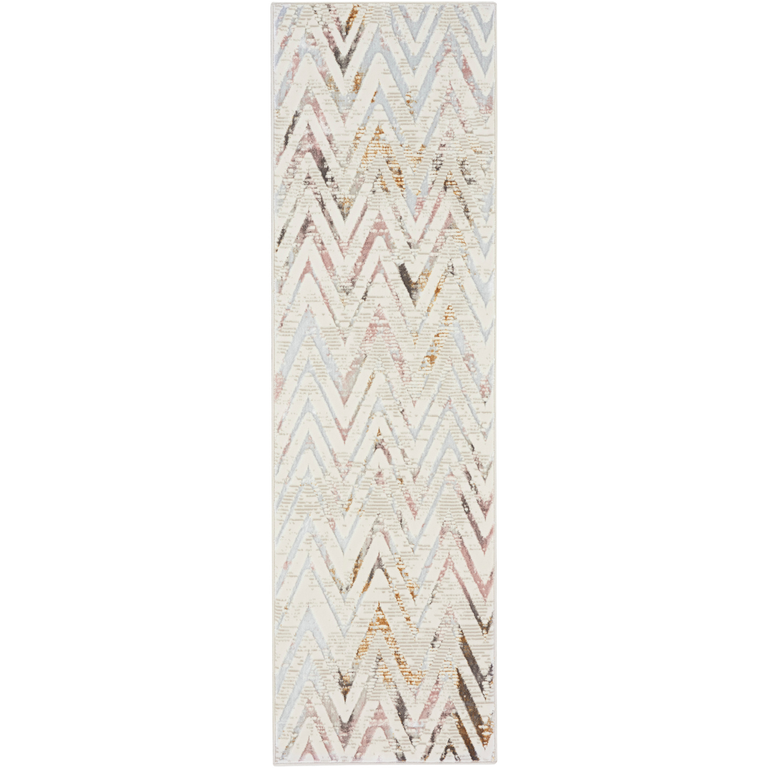 Nourison Glitz Rug GLZ05 Multicolor Runner