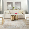 Nourison Glitz Rug GLZ05 Multicolor lifestyle picture in the living room