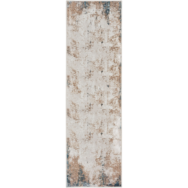 Nourison Glitz Rug GLZ06 Taupe Multicolor Runner