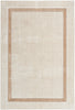 Nourison Glitz Rug GLZ08 Ivory Cream picture of the rug bordered design