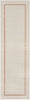 Nourison Glitz Rug GLZ08 Ivory Cream Runner picture of the rug's Scandinavian design