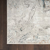 Nourison Glitz Rug GLZ20 Grey Multicolor made with an abstract pattern