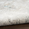 Nourison Glitz Rug GLZ20 Grey Multicolour: a grey rug with a shiny low pile