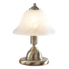 Gloucester Touch Twin Table Lamp Antique Brass picture of the lamp design