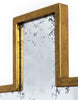 Gold Antiqued Cross Wall Mirror - view 2