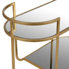 Gold Mirrored 3 Tier Serving Trolley - view 3