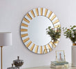 "Sophisticated Gold Mirror GD001 for modern decor"
