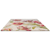 Laura Ashley Gosford Floral Rug Cranberry perfect fit for any living space