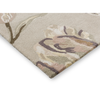 Laura Ashley Gosford Floral Rug Natural/Sage Green hand-tufted rug made in natural and sage color shades