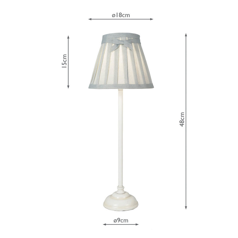 Grace Table Lamp Antique White - Classic Table Lamp Lighting