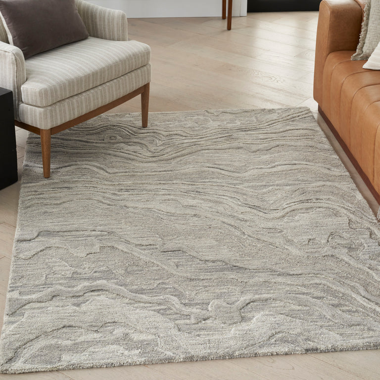 Nourison Graceful Rug GRU01 Grey