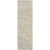 Nourison Graceful Rug GRU01 Grey Runner picture of the rug textured finish