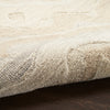 Nourison Graceful Rug GRU101 Beige with a low-high loop & cut pile