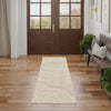 Nourison Graceful Rug GRU101 Beige Runner lifestyle picture in the hallway
