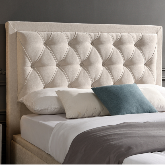 Queen size on sale cloth headboard