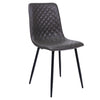 Gracy Dining Chairs Set of 4 with a cross stitching design