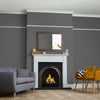 Elegant home decor with Graham & Brown Coal Dust wall paint

