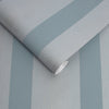 Beautiful wallpaper art with a modern striped design in blue hues