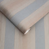 Elegant Graham & Brown Lagom Stripe Grey & Rose Gold wallpaper for walls