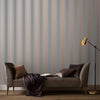 Home decor upgrade with Graham & Brown wallcovering in grey & rose gold