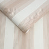 Stylish wallpaper art featuring rose gold metallic stripes on a white background.