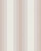 Elegant Graham & Brown Lagom Stripe White & Rose Gold Wallpaper for modern home decor.